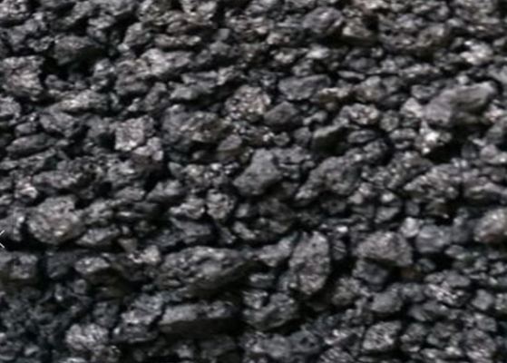 Kokas Minyak Sulfur Rendah Karbon Tinggi, Petcoke Dikalsinasi 1-5mm Untuk Industri Pengecoran