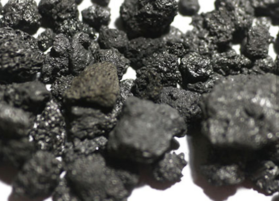 1-10m Fuel Grade Petroleum Coke Fuel Untuk Industri Metalurgi & Pengecoran