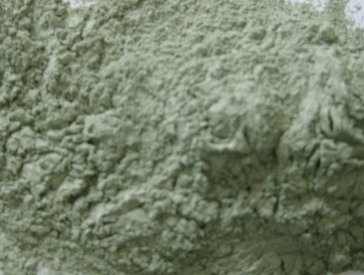 Bubuk Karbida Silikon Hijau Kemurnian Tinggi 2.52g / Cm3 Kepadatan Massal