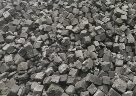 Produk Pengganti Mineral Kokas Bentuk S Kubik Rendah Ukuran 120x120x 120mm