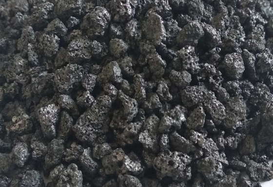 Black Graphitized Petroleum Coke Sebagai Penambah Karbon Untuk Pekerjaan Baja / Pengecoran