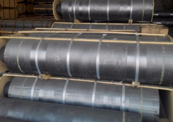 Round Bar Bentuk Elektroda Tungku Busur Listrik Ketahanan Oksidasi Tinggi